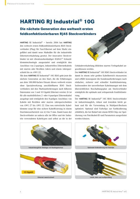 HARTING RJ Industrial® 10G - setron