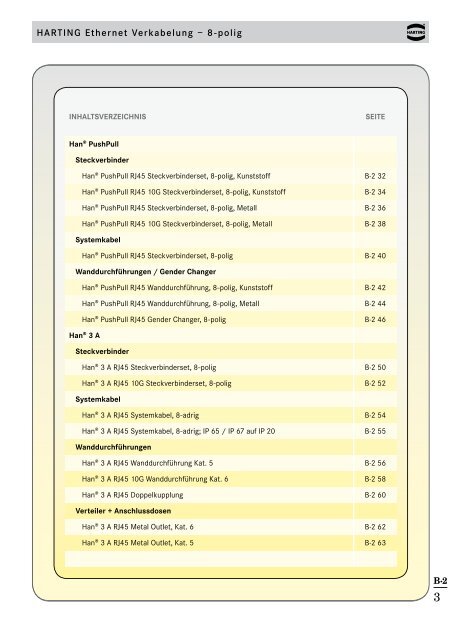 Katalog Ethernet Network Lösungen Automation IT - Verkabelung