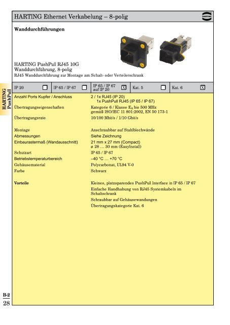 Katalog Ethernet Network Lösungen Automation IT - Verkabelung