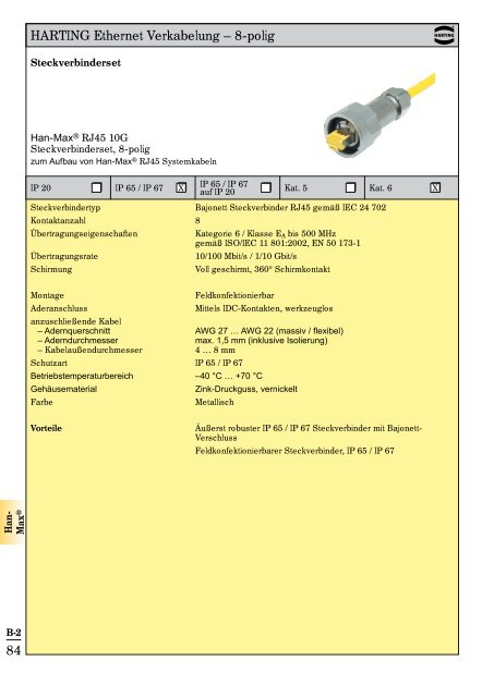 Katalog Ethernet Network Lösungen Automation IT - Verkabelung