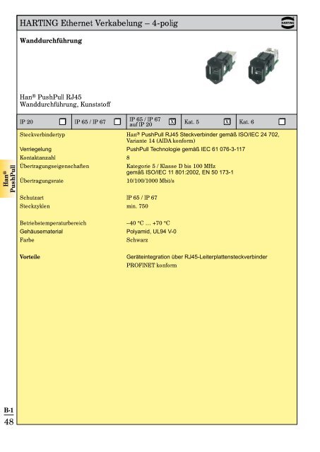 Katalog Ethernet Network Lösungen Automation IT - Verkabelung