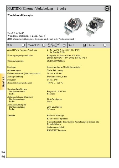 Katalog Ethernet Network Lösungen Automation IT - Verkabelung