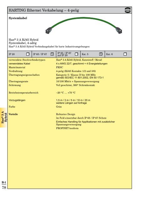 Katalog Ethernet Network Lösungen Automation IT - Verkabelung