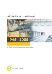 HARTING Zukunft braucht Herkunft