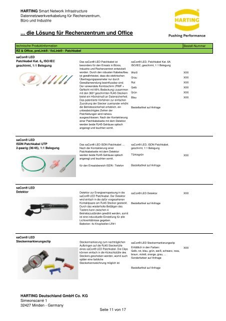 HARTING Ethernetnetzwerklösungen_RZ- & Office V01_01