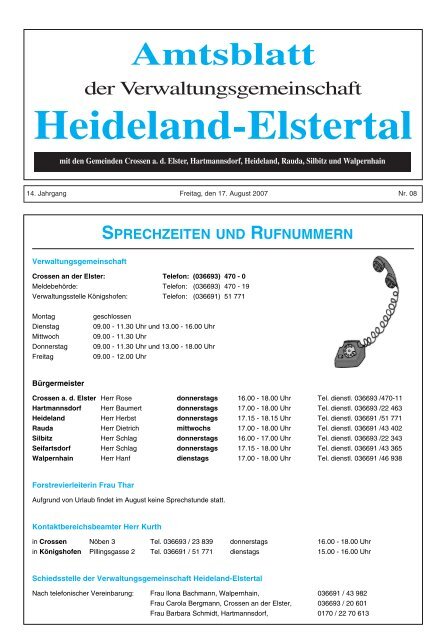 Heideland-Elstertal - Hartmannsdorf