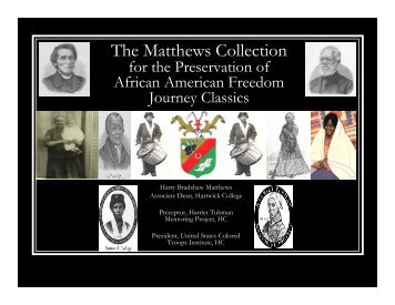 The Matthews Collection - Hartwick College