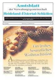 Amtsblatt - Crossen an der Elster