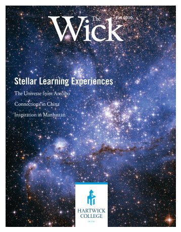 Stellar Learning Experiences - Hartwick College