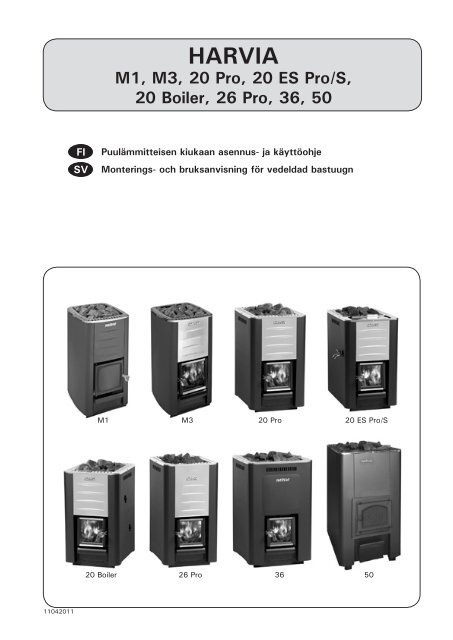 Asennus- ja käyttöohje - Harvia