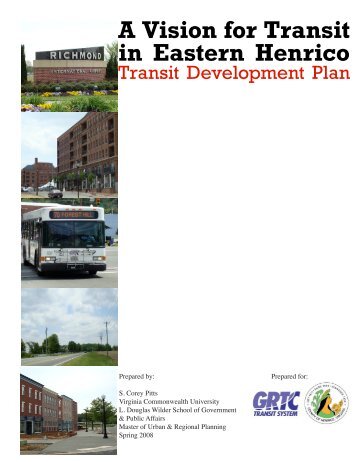 A Vision for Transit in Eastern Henrico - Virginia Commonwealth ...