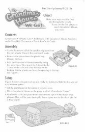 Life game of Adventures Edition 09060 Instructions - Hasbro