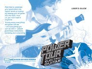 Power Tour Guitar Instructions - Hasbro
