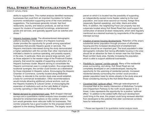 Hull Street Road Revitalization Plan - College of Humanities and ...