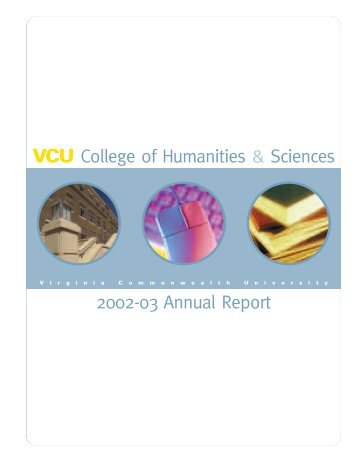 annual report - College of Humanities and Sciences - Virginia ...