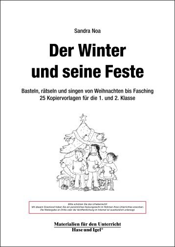 Sandra Noa, Der Winter und seine Feste - Hase und Igel Verlag