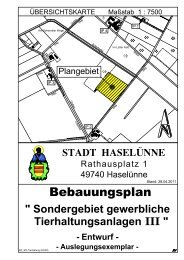 Bebauungsplan 