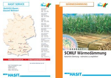 SCHILF Wärmedämmung - Hasit