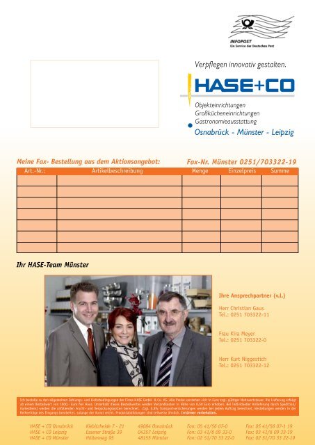 Flyer - HASE + CO