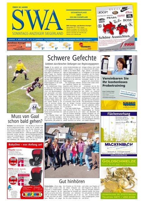 Ausgabe A Siegen Wilnsdorf 9 42 Mb Siegerlander Wochen