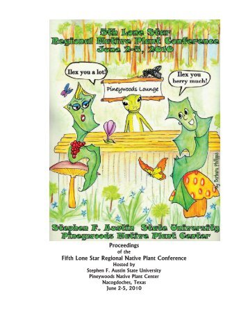 Proceedings Fifth Lone  Star Regional Native Plant Conference
