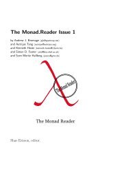 The Monad.Reader Issue 1 - Haskell