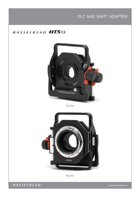 TILT AND SHIFT ADAPTER - Hasselblad