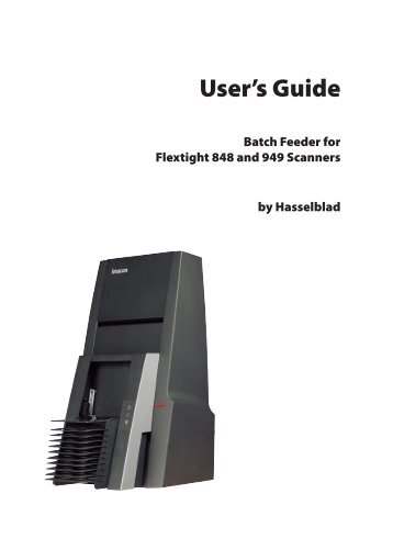 User's Guide - Hasselblad