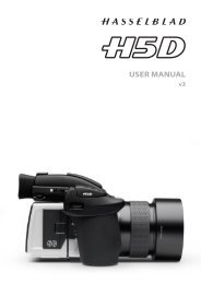 H5D User Manual - Hasselblad