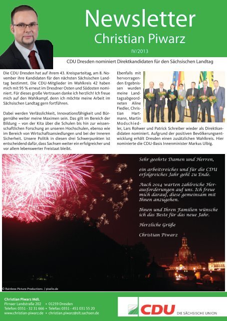 Newsletter IV/2013