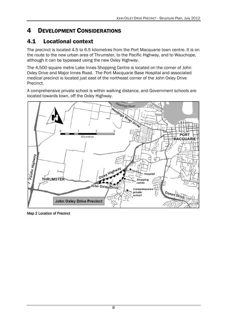 John Oxley Drive Precinct Structure Plan, July 2012 - Hastings ...