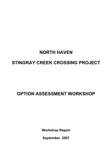 North Haven Stingray Creek Crossing FINAL ... - Hastings Council