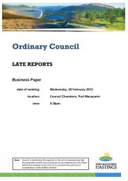 20 February 2013 - Hastings Council