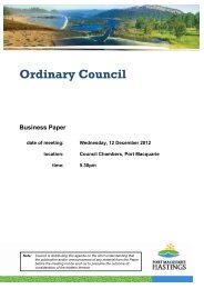 12 December 2012 - Hastings Council - NSW Government