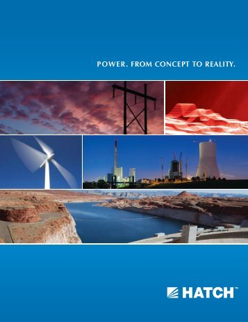 Power. From Concept to Reality [pdf, 2.29 MB] - Hatch
