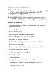 Checkliste im Sterbefall pdf - Hattenhofen