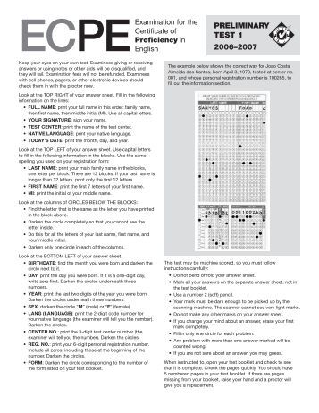 hau sample toeic ECPE New Test Speaking The hau sample toeic ECPE New Test Speaking The