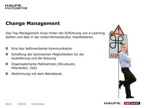 Präsentation als PDF herunterladen - Haufe Akademie