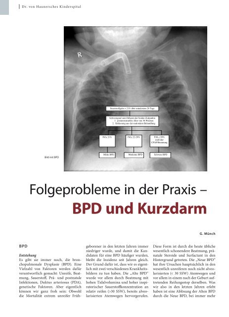 BPD und Kurzdarm - Hauner Journal