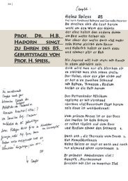 Prof. Dr. H.B. Hadorn singt zu Ehren des 85 ... - Hauner Journal