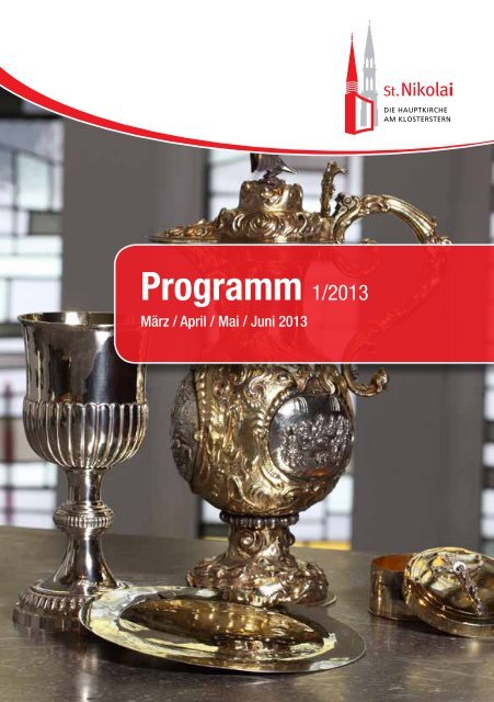 Programm 1/2013 - Hauptkirche St. Nikolai