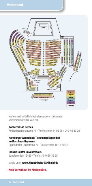 Kirchenmusik an der Hauptkirche St. Nikolai