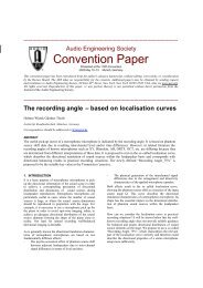 Convention Paper - Hauptmikrofon.de - home