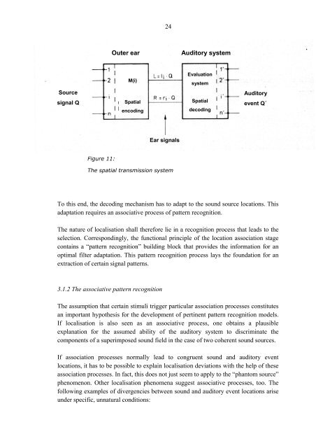 on the localisation in the superimposed soundfield - Hauptmikrofon ...