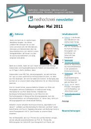 07.07.2011 medhochzwei Newsletter - Hauptstadtkongress Medizin ...