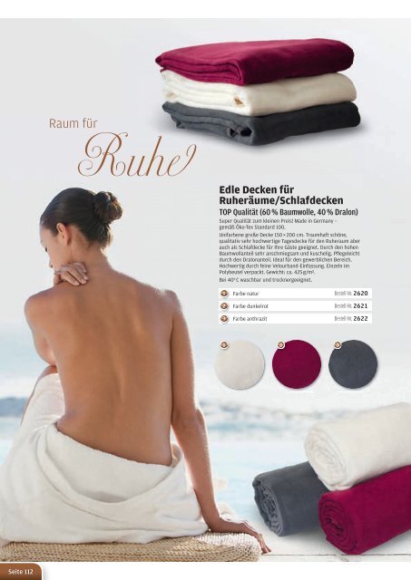 Aktueller Katalog 2012 als PDF - Ambiente Haus & Wellness