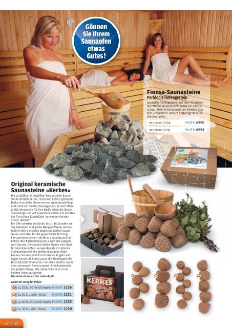 Aktueller Katalog 2012 als PDF - Ambiente Haus & Wellness