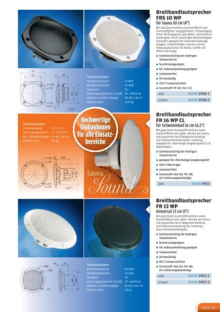 Aktueller Katalog 2012 als PDF - Ambiente Haus & Wellness