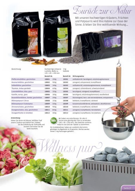 Aktueller Katalog 2012 als PDF - Ambiente Haus & Wellness