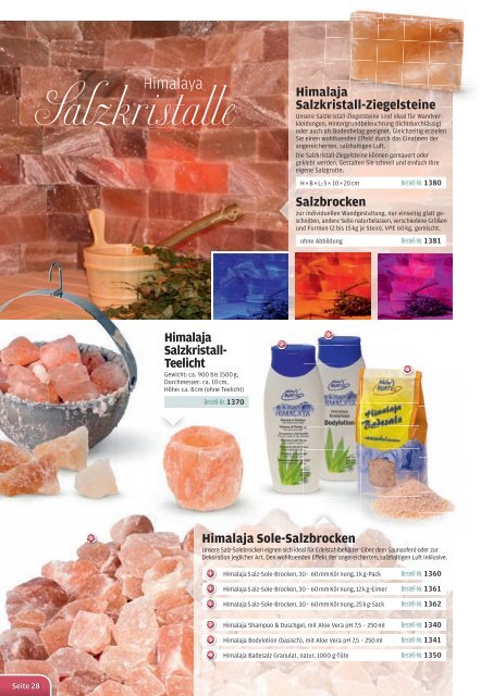 Aktueller Katalog 2012 als PDF - Ambiente Haus & Wellness